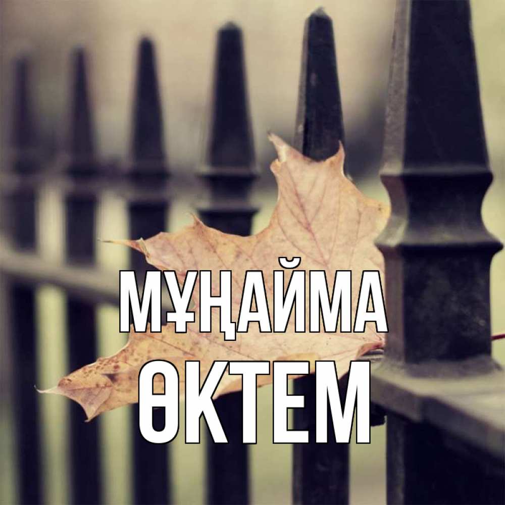 Күн сайын ашық хат с именем, ӨКТЕМ Мұңайма лист клена Онлайн тегін жүктеп алу тілектері бар керемет карта 