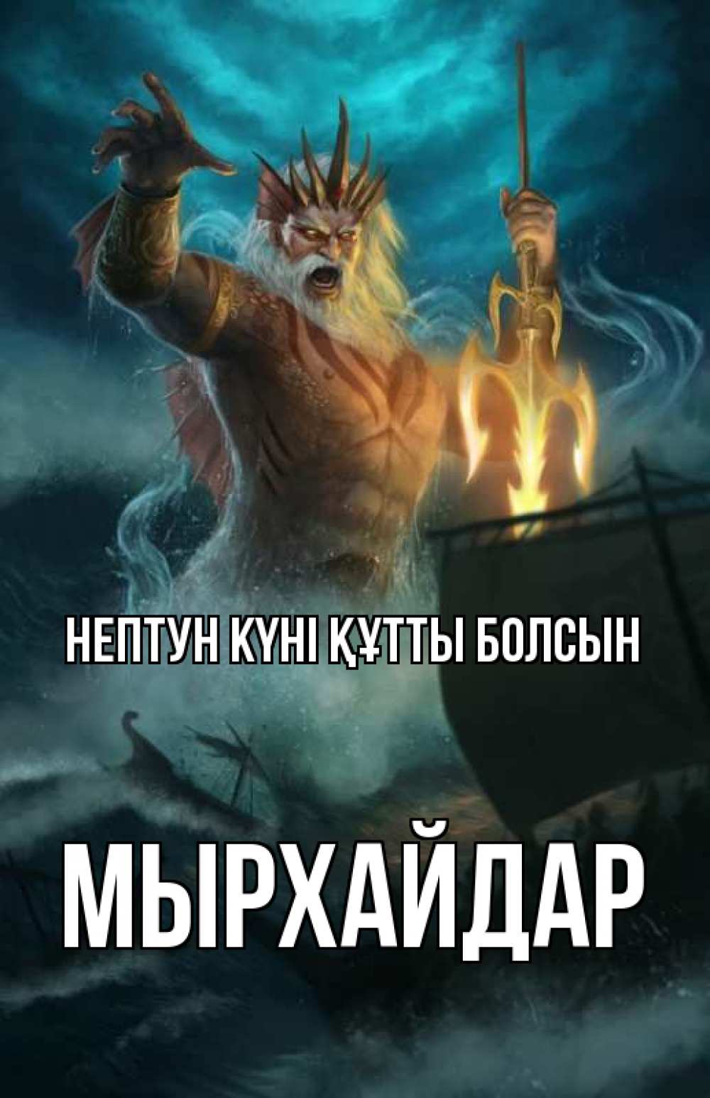 Күн сайын ашық хат с именем, МЫРХАЙДАР нептун күні құтты болсын с днем Нептуна Онлайн тегін жүктеп алу тілектері бар керемет карта 
