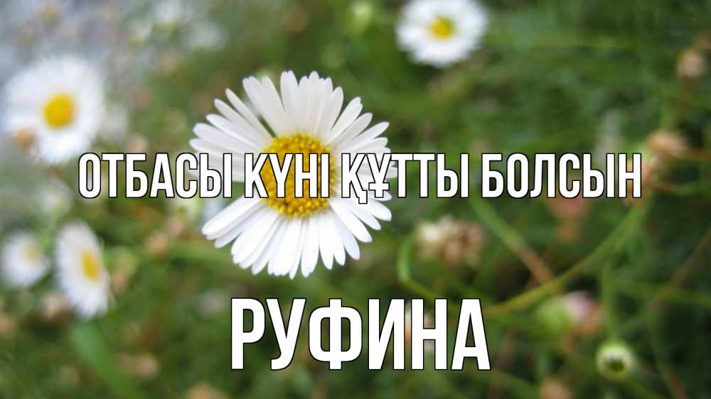 Күн сайын ашық хат с именем, Руфина отбасы күні құтты болсын с днем семьи Онлайн тегін жүктеп алу тілектері бар керемет карта 