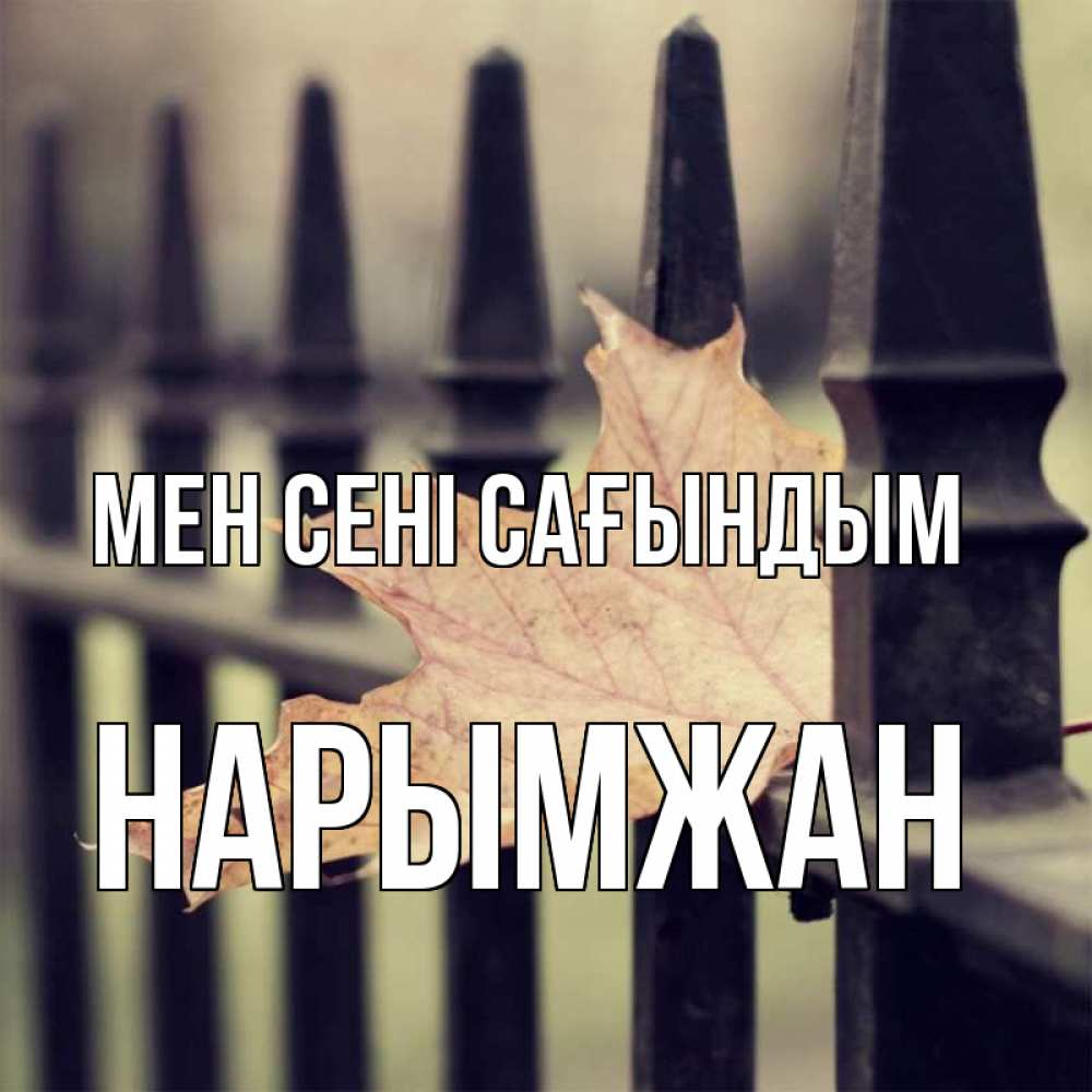 Күн сайын ашық хат с именем, НАРЫМЖАН Мен сені сағындым очень скучно Онлайн тегін жүктеп алу тілектері бар керемет карта 