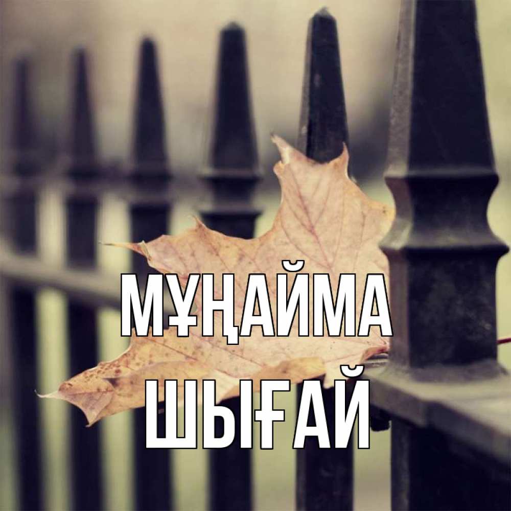 Күн сайын ашық хат с именем, ШЫҒАЙ Мұңайма лист клена Онлайн тегін жүктеп алу тілектері бар керемет карта 