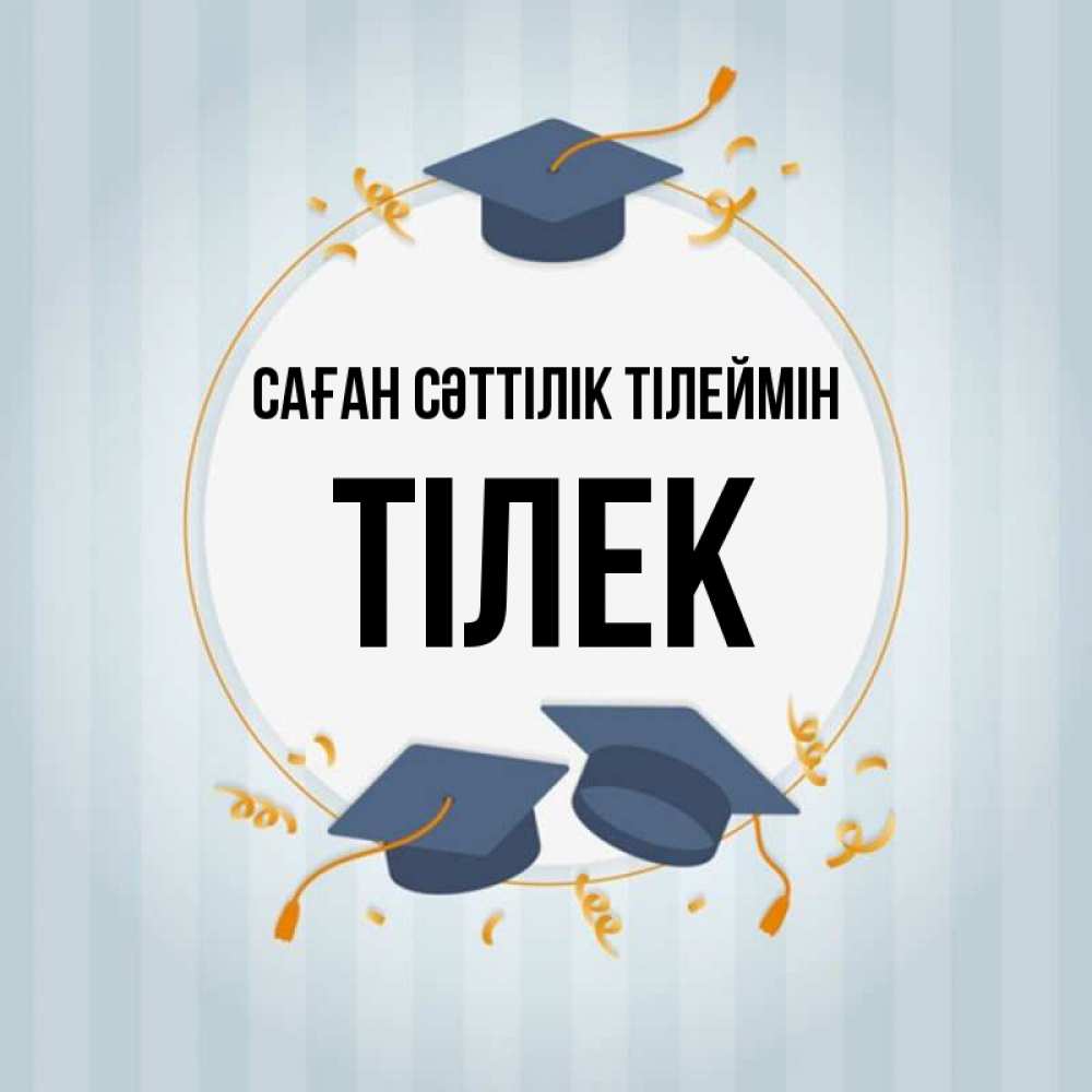 Күн сайын ашық хат с именем, ТІЛЕК Саған сәттілік тілеймін для студентов Онлайн тегін жүктеп алу тілектері бар керемет карта 