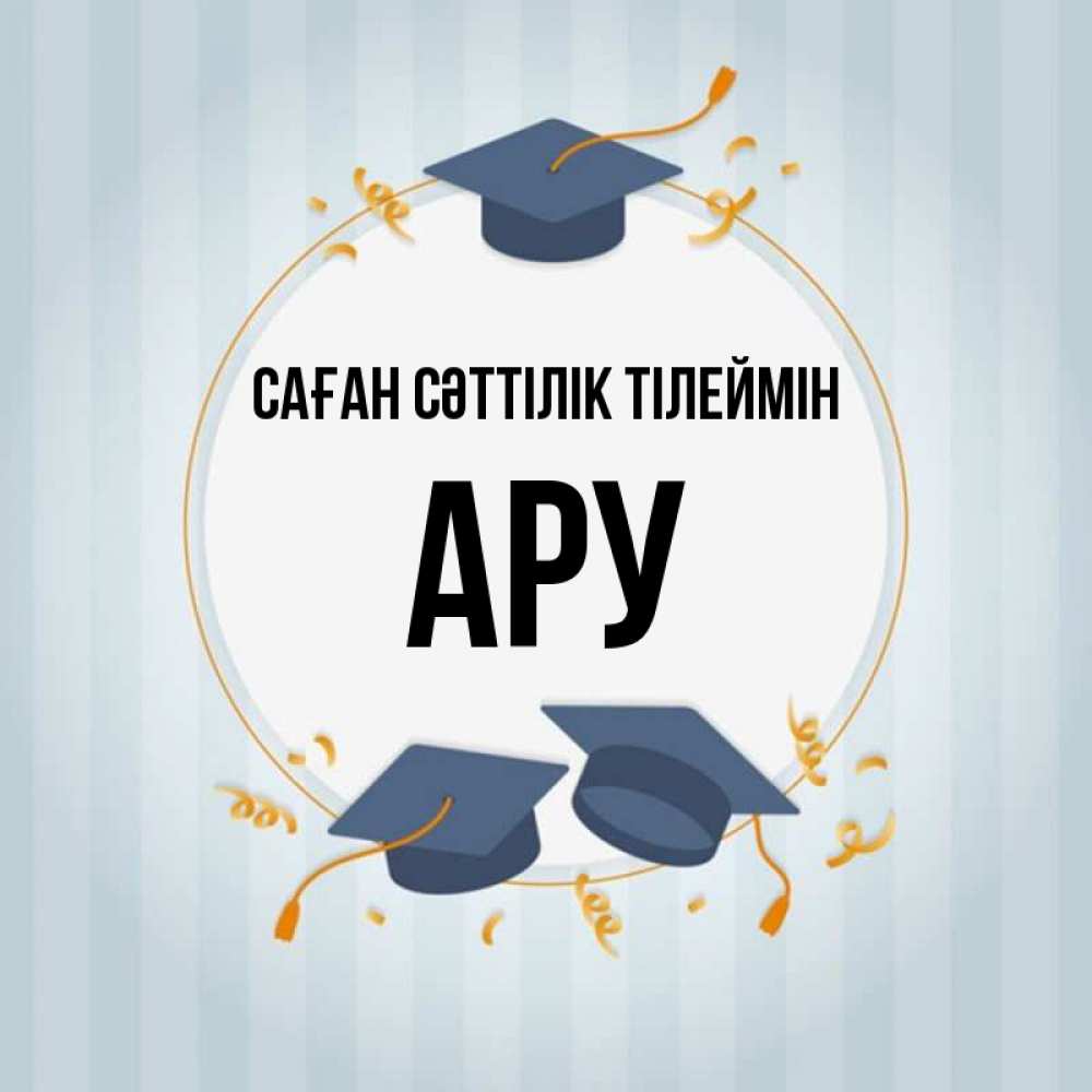 Күн сайын ашық хат с именем, АРУ Саған сәттілік тілеймін для студентов Онлайн тегін жүктеп алу тілектері бар керемет карта 