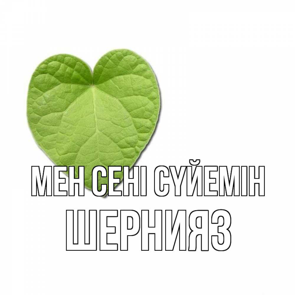 Күн сайын ашық хат с именем, ШЕРНИЯЗ Мен сені сүйемін тебе Онлайн тегін жүктеп алу тілектері бар керемет карта 