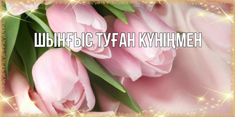 Картинка  с именем , ШЫНҒЫС! ТУҒАН КҮНІҢМЕН!