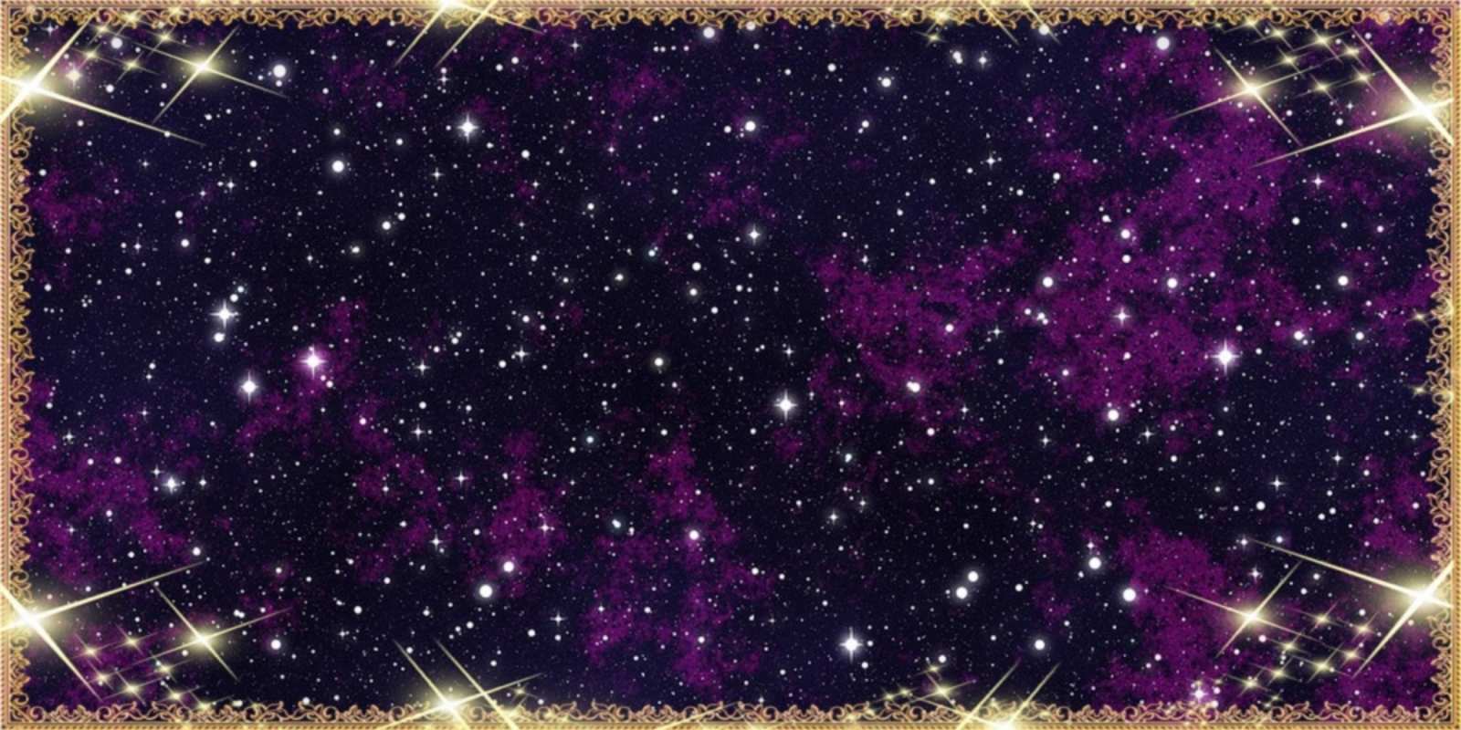 Открытка фиолетовая туманность хорошего сна Қайырлы түн 