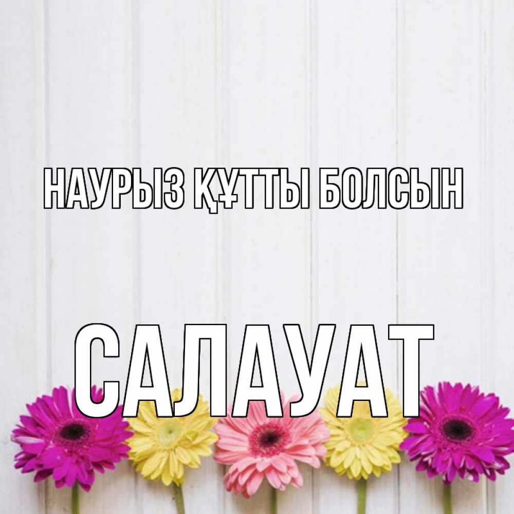 Күн сайын ашық хат с именем, САЛАУАТ Наурыз құтты болсын женщинам 1 Онлайн тегін жүктеп алу тілектері бар керемет карта 