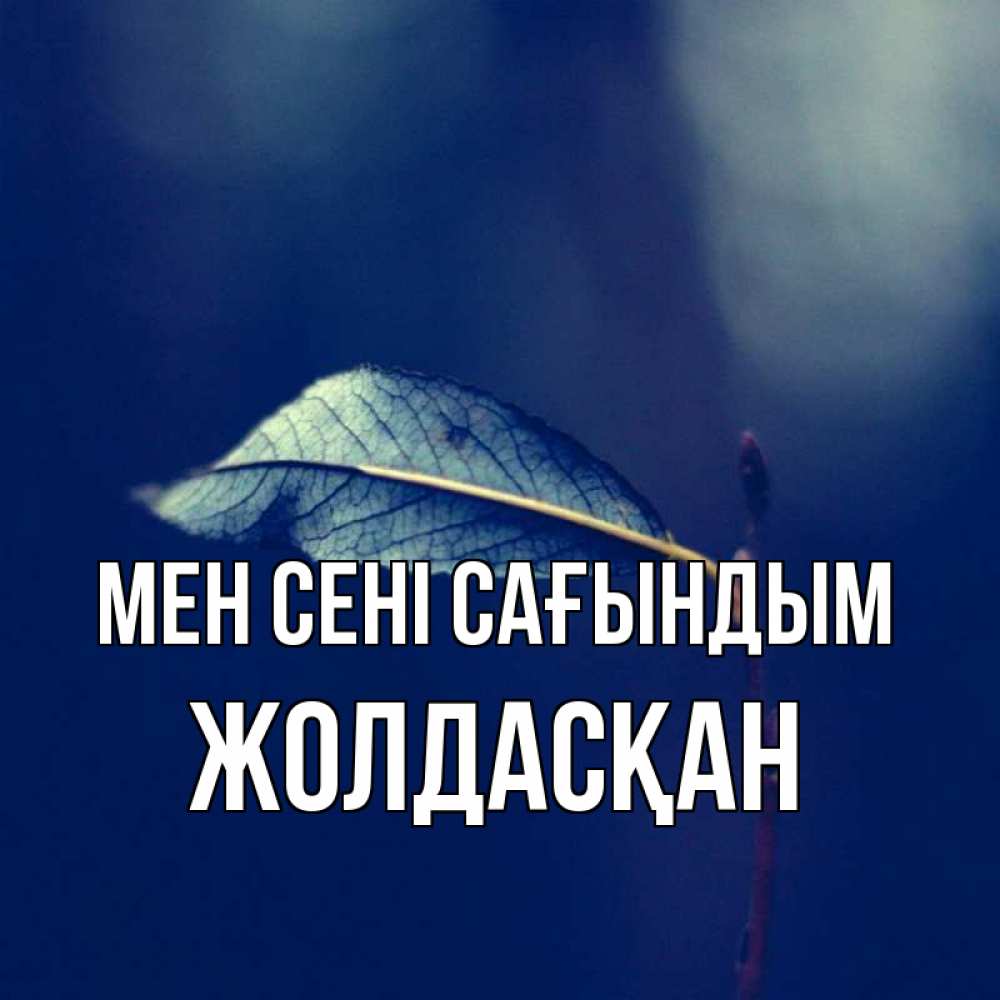 Күн сайын ашық хат с именем, Жолдасқан Мен сені сағындым одна ветка 1 Онлайн тегін жүктеп алу тілектері бар керемет карта 