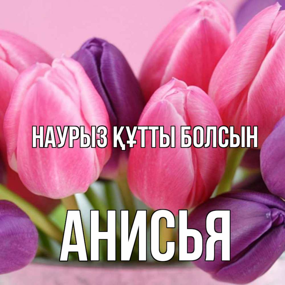 Күн сайын ашық хат с именем, Анисья Наурыз құтты болсын маме 1 Онлайн тегін жүктеп алу тілектері бар керемет карта 