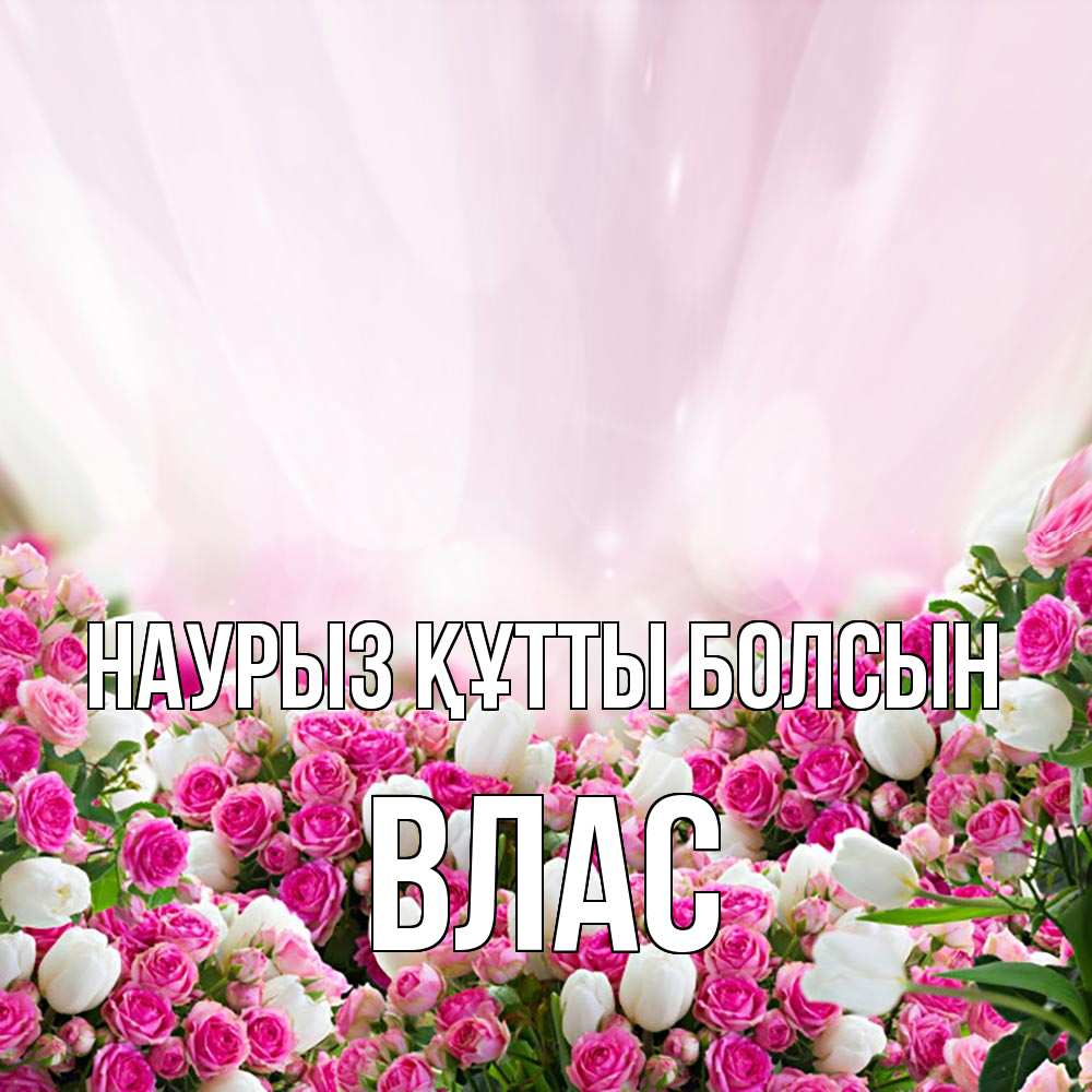 Күн сайын ашық хат с именем, Влас Наурыз құтты болсын под снегом Онлайн тегін жүктеп алу тілектері бар керемет карта 
