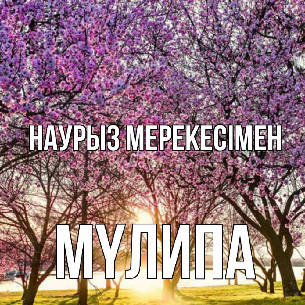 Күн сайын ашық хат с именем, МҮЛИПА Наурыз мерекесімен праздник весны наурыз Онлайн тегін жүктеп алу тілектері бар керемет карта 