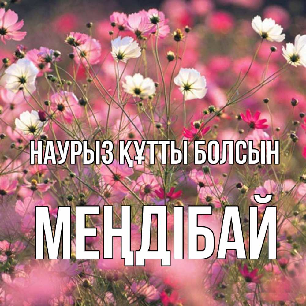Күн сайын ашық хат с именем, МЕҢДІБАЙ Наурыз құтты болсын красиво 1 Онлайн тегін жүктеп алу тілектері бар керемет карта 