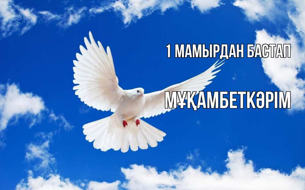 Күн сайын ашық хат с именем, Мұқамбеткәрім 1 мамырдан бастап С 1 мая 1 Онлайн тегін жүктеп алу тілектері бар керемет карта 