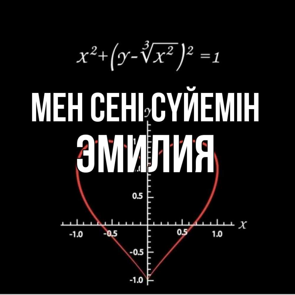 Күн сайын ашық хат с именем, Эмилия Мен сені сүйемін сердечная формула Онлайн тегін жүктеп алу тілектері бар керемет карта 