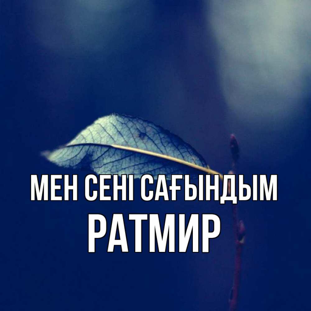 Күн сайын ашық хат с именем, Ратмир Мен сені сағындым одна ветка 1 Онлайн тегін жүктеп алу тілектері бар керемет карта 