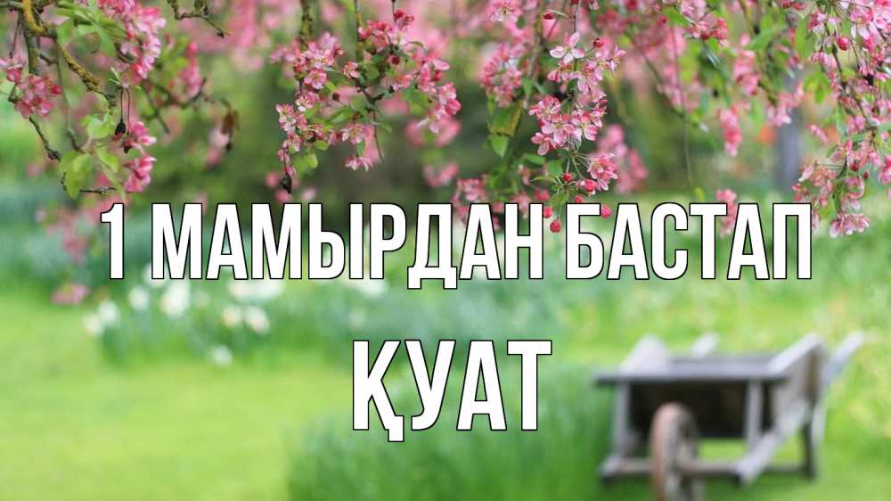 Күн сайын ашық хат с именем, ҚУАТ 1 мамырдан бастап С 1 мая Онлайн тегін жүктеп алу тілектері бар керемет карта 