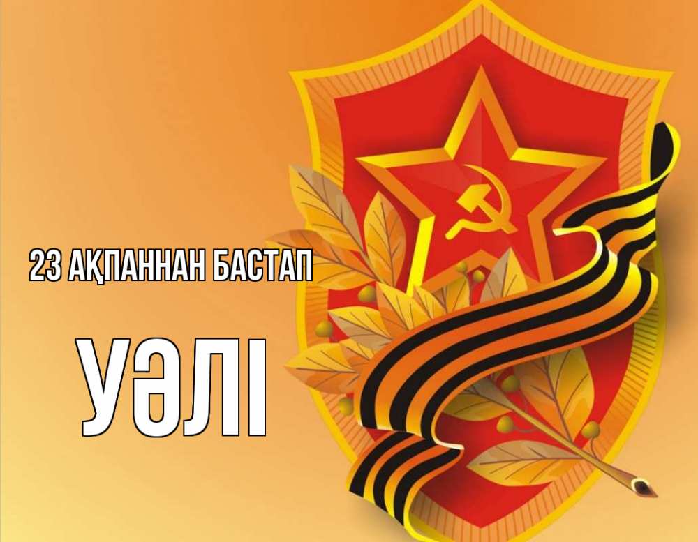 Картинка 23 ақпаннан бастап, УӘЛІ