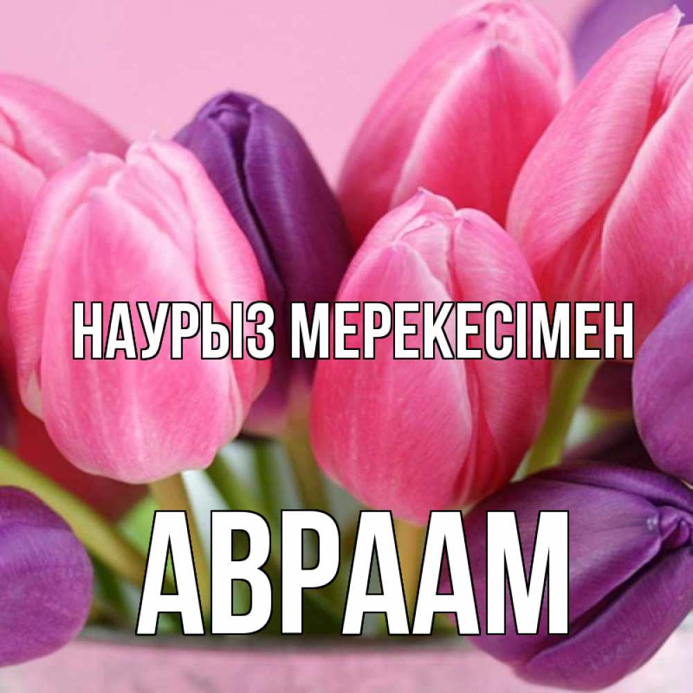 Күн сайын ашық хат с именем, Авраам Наурыз мерекесімен маме 1 Онлайн тегін жүктеп алу тілектері бар керемет карта 