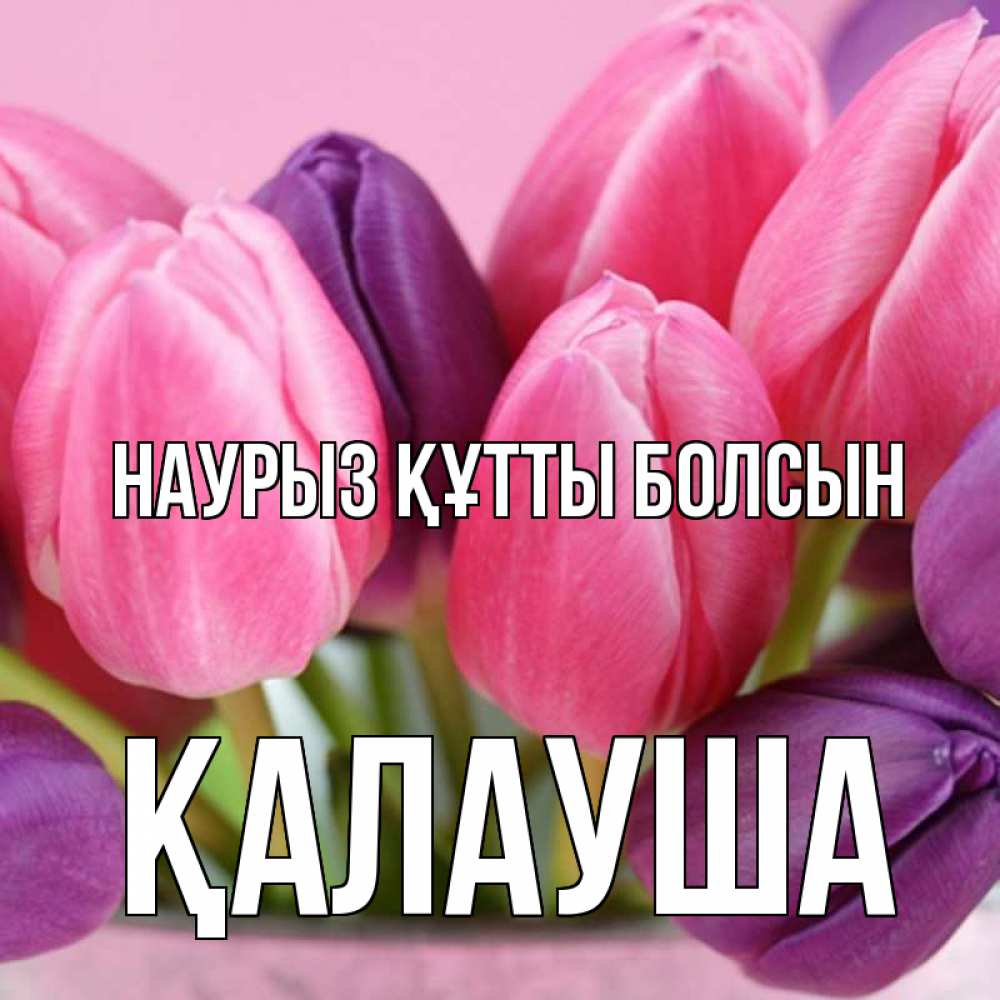 Күн сайын ашық хат с именем, Қалауша Наурыз құтты болсын маме 1 Онлайн тегін жүктеп алу тілектері бар керемет карта 