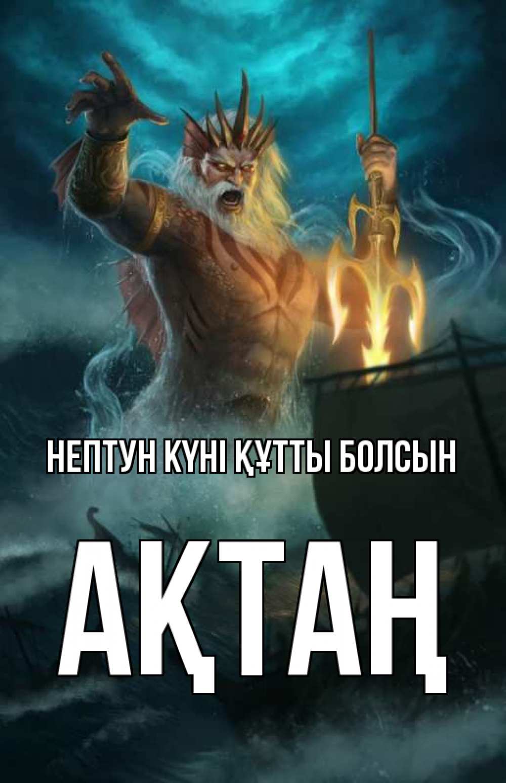 Картинка нептун күні құтты болсын, Ақтаң