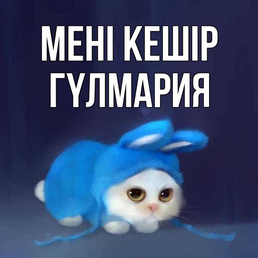 Күн сайын ашық хат с именем, ГҮЛМАРИЯ Мені кешір невинный котозай просит прощения Онлайн тегін жүктеп алу тілектері бар керемет карта 