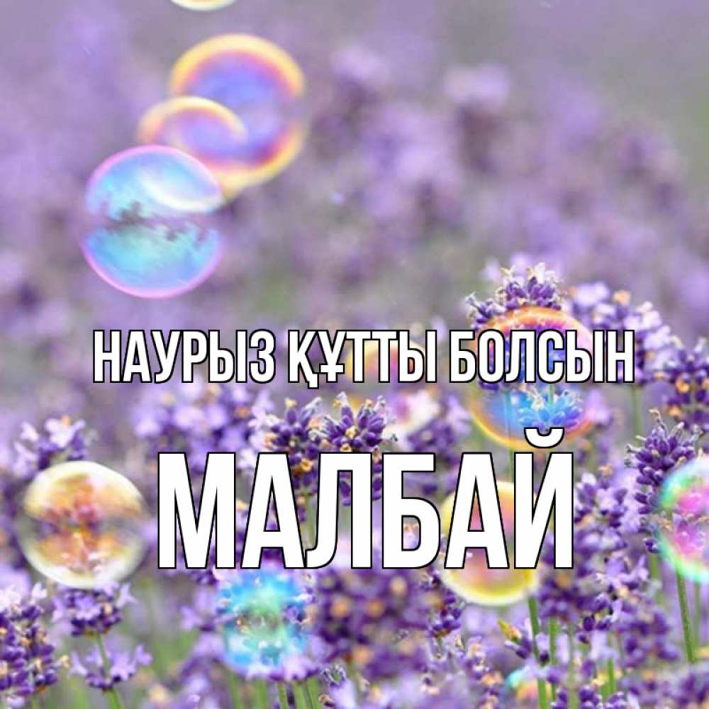 Күн сайын ашық хат с именем, МАЛБАЙ Наурыз құтты болсын цветы Онлайн тегін жүктеп алу тілектері бар керемет карта 