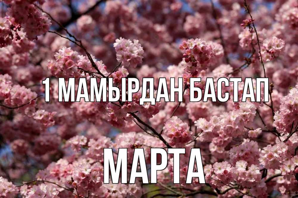 Күн сайын ашық хат с именем, Марта 1 мамырдан бастап С 1 мая Онлайн тегін жүктеп алу тілектері бар керемет карта 