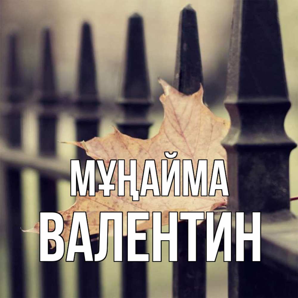 Күн сайын ашық хат с именем, Валентин Мұңайма лист клена Онлайн тегін жүктеп алу тілектері бар керемет карта 