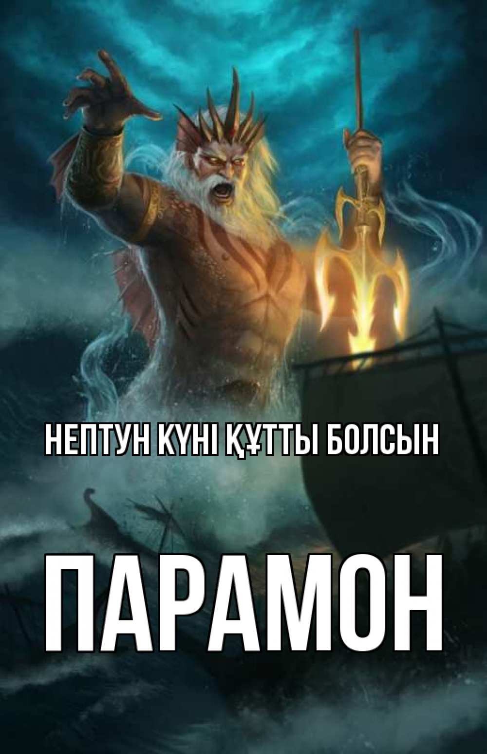 Күн сайын ашық хат с именем, Парамон нептун күні құтты болсын с днем Нептуна Онлайн тегін жүктеп алу тілектері бар керемет карта 