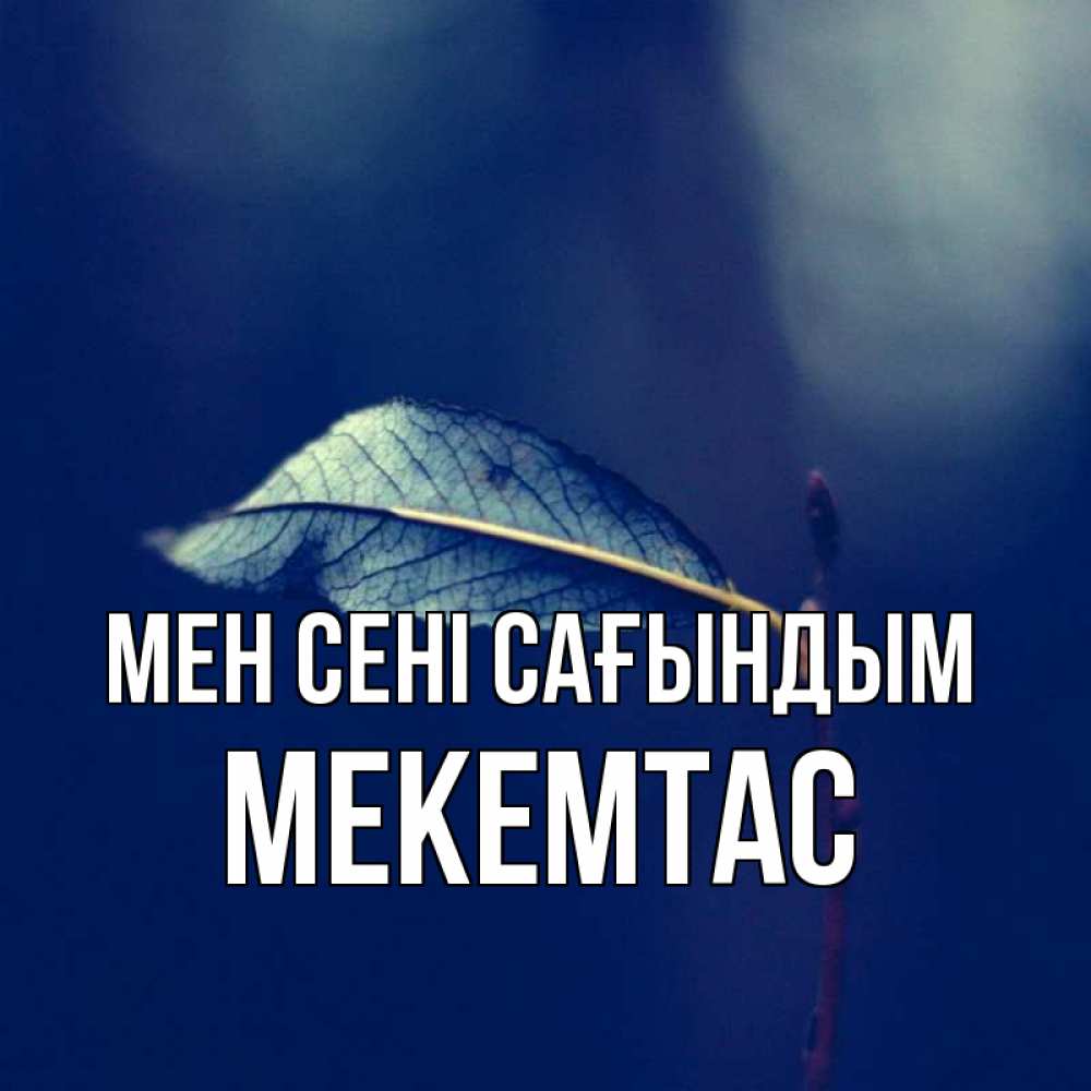 Күн сайын ашық хат с именем, МЕКЕМТАС Мен сені сағындым одна ветка 1 Онлайн тегін жүктеп алу тілектері бар керемет карта 