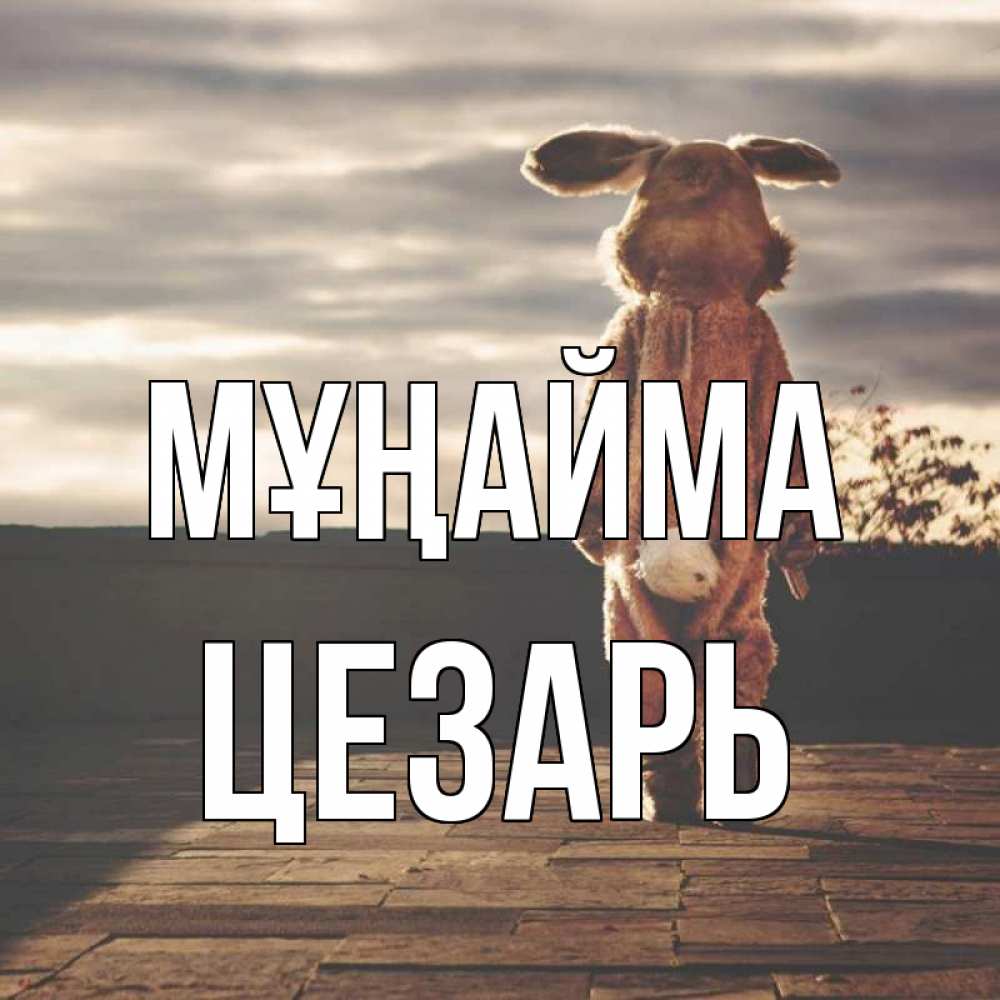 Күн сайын ашық хат с именем, Цезарь Мұңайма со спины Онлайн тегін жүктеп алу тілектері бар керемет карта 
