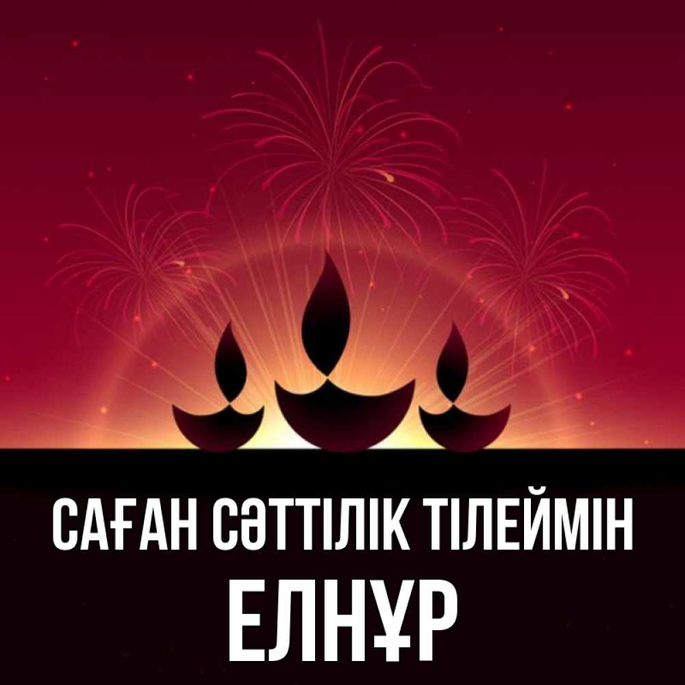 Күн сайын ашық хат с именем, Елнұр Саған сәттілік тілеймін праздник Онлайн тегін жүктеп алу тілектері бар керемет карта 