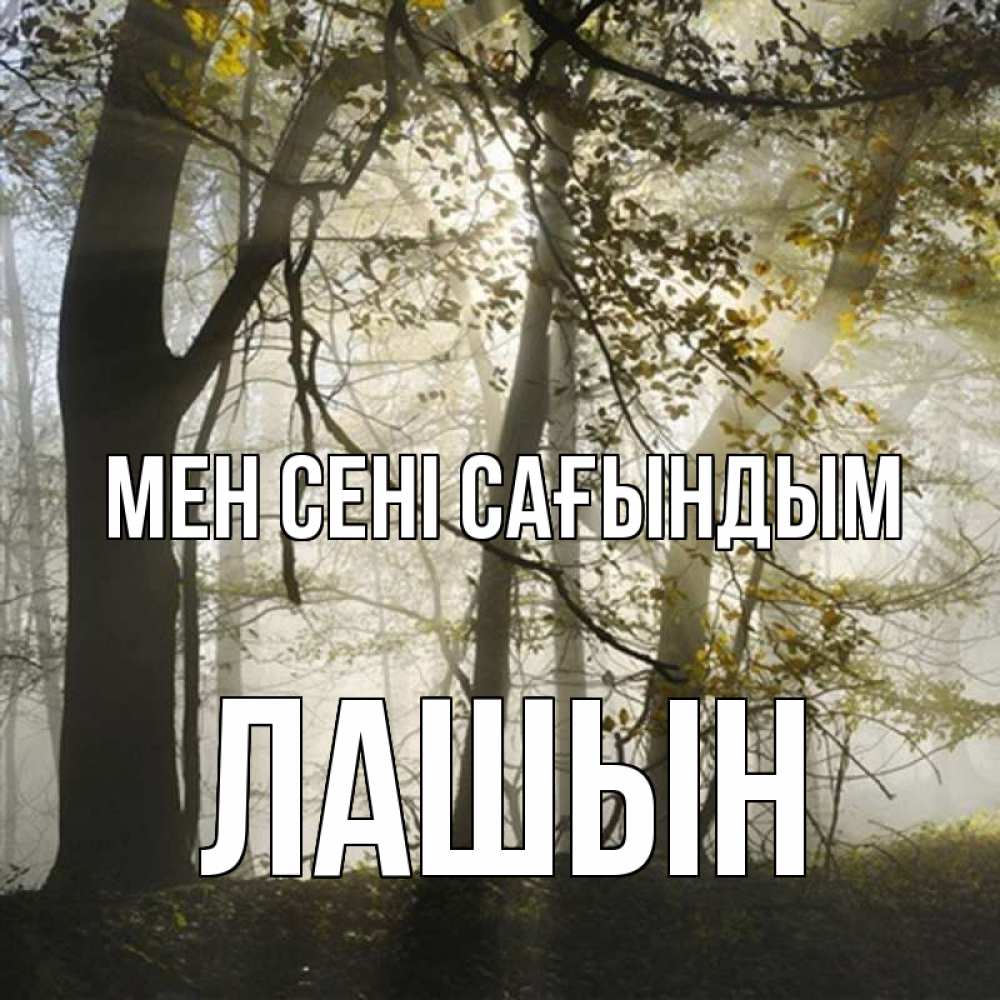 Күн сайын ашық хат с именем, ЛАШЫН Мен сені сағындым грустно Онлайн тегін жүктеп алу тілектері бар керемет карта 