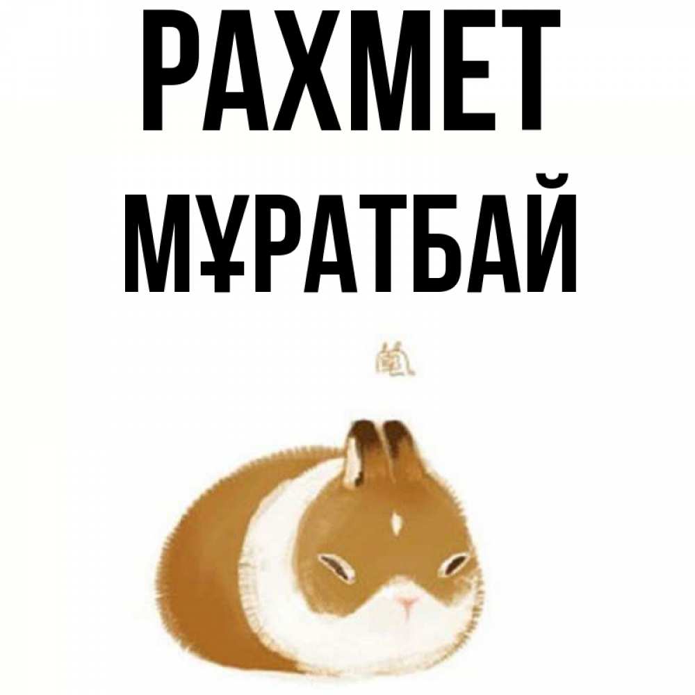 Күн сайын ашық хат с именем, Мұратбай рахмет коричнево белый домашний питомец Онлайн тегін жүктеп алу тілектері бар керемет карта 