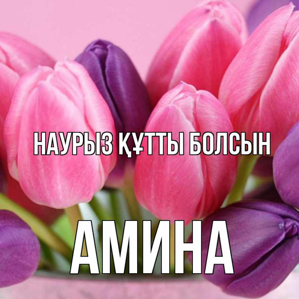 Күн сайын ашық хат с именем, Амина Наурыз құтты болсын маме 1 Онлайн тегін жүктеп алу тілектері бар керемет карта 