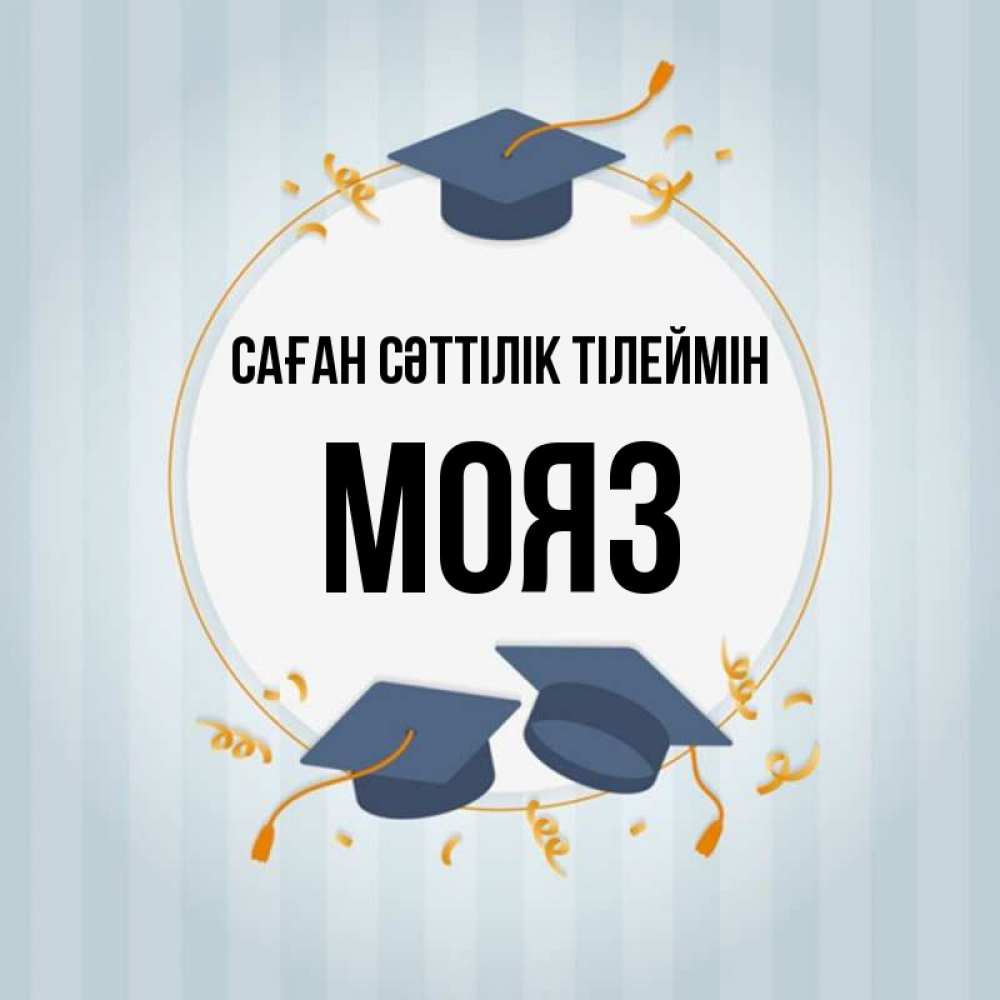 Күн сайын ашық хат с именем, МОЯЗ Саған сәттілік тілеймін для студентов Онлайн тегін жүктеп алу тілектері бар керемет карта 