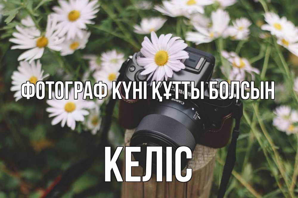 Күн сайын ашық хат с именем, Келіс Фотограф күні құтты болсын с днем фотографа Онлайн тегін жүктеп алу тілектері бар керемет карта 