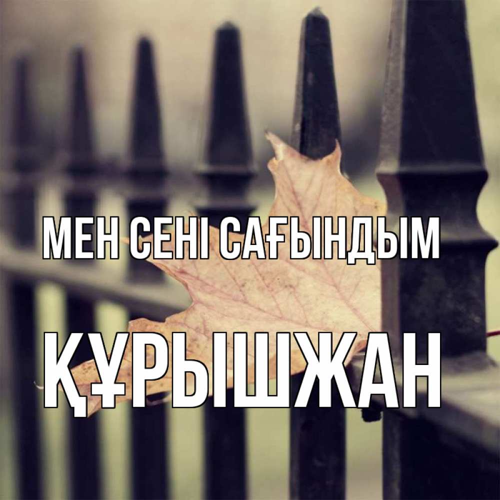 Күн сайын ашық хат с именем, ҚҰРЫШЖАН Мен сені сағындым очень скучно Онлайн тегін жүктеп алу тілектері бар керемет карта 