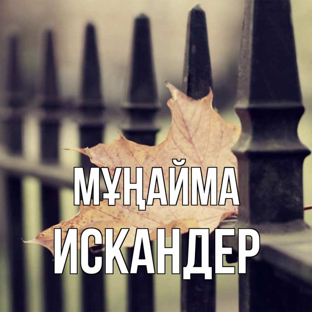 Күн сайын ашық хат с именем, Искандер Мұңайма лист клена Онлайн тегін жүктеп алу тілектері бар керемет карта 