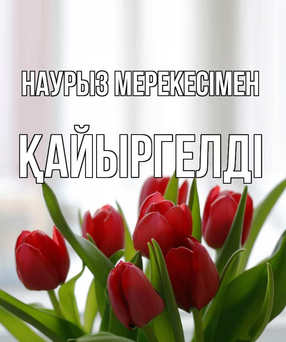 Күн сайын ашық хат с именем, Қайыргелді Наурыз мерекесімен полевые цветы Онлайн тегін жүктеп алу тілектері бар керемет карта 