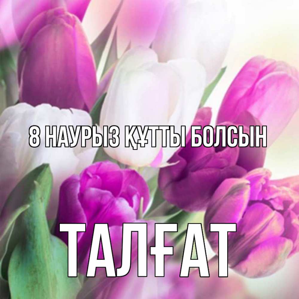 Күн сайын ашық хат с именем, ТАЛҒАТ 8 наурыз құтты болсын весна 1 Онлайн тегін жүктеп алу тілектері бар керемет карта 