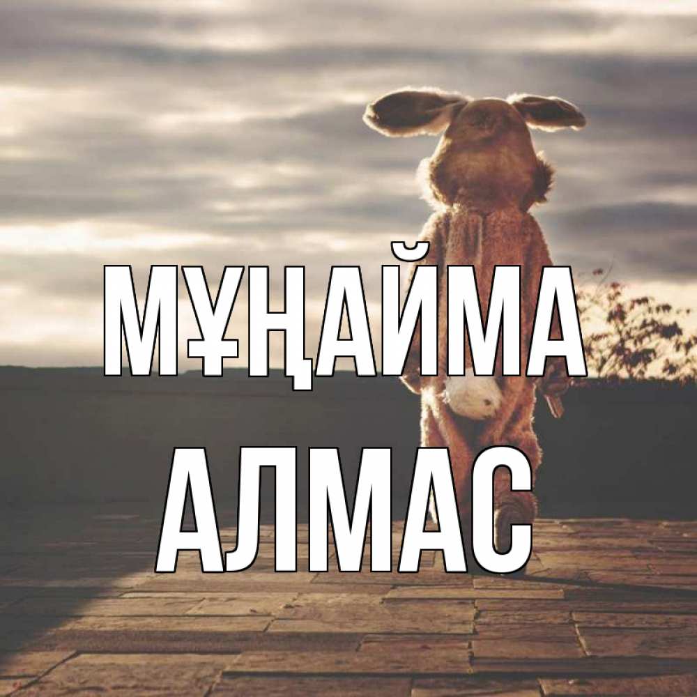 Күн сайын ашық хат с именем, Алмас Мұңайма со спины Онлайн тегін жүктеп алу тілектері бар керемет карта 