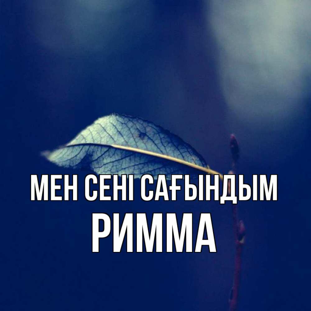 Күн сайын ашық хат с именем, Римма Мен сені сағындым одна ветка 1 Онлайн тегін жүктеп алу тілектері бар керемет карта 