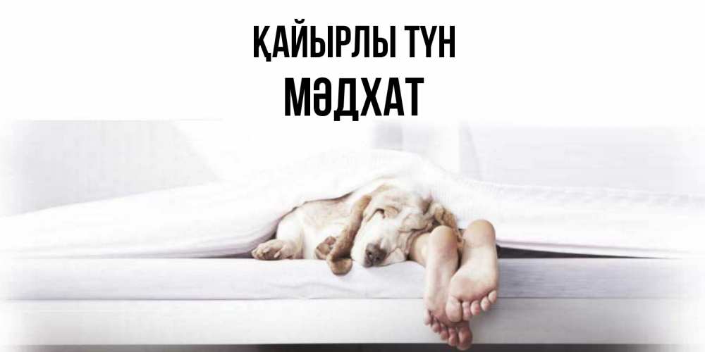 Күн сайын ашық хат с именем, МӘДХАТ Қайырлы түн кровать с собакой пожелание сладких снов и спокойной ночи Онлайн тегін жүктеп алу тілектері бар керемет карта 
