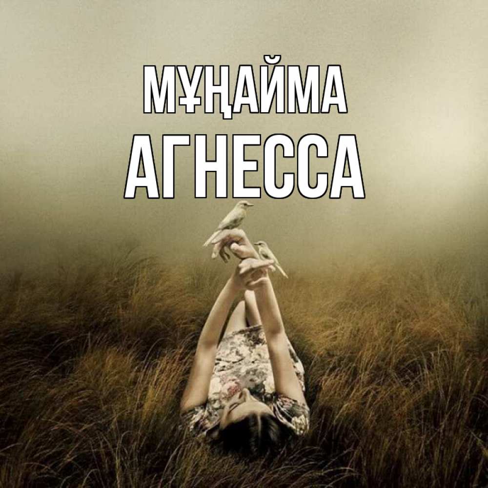 Күн сайын ашық хат с именем, Агнесса Мұңайма поле и туман Онлайн тегін жүктеп алу тілектері бар керемет карта 