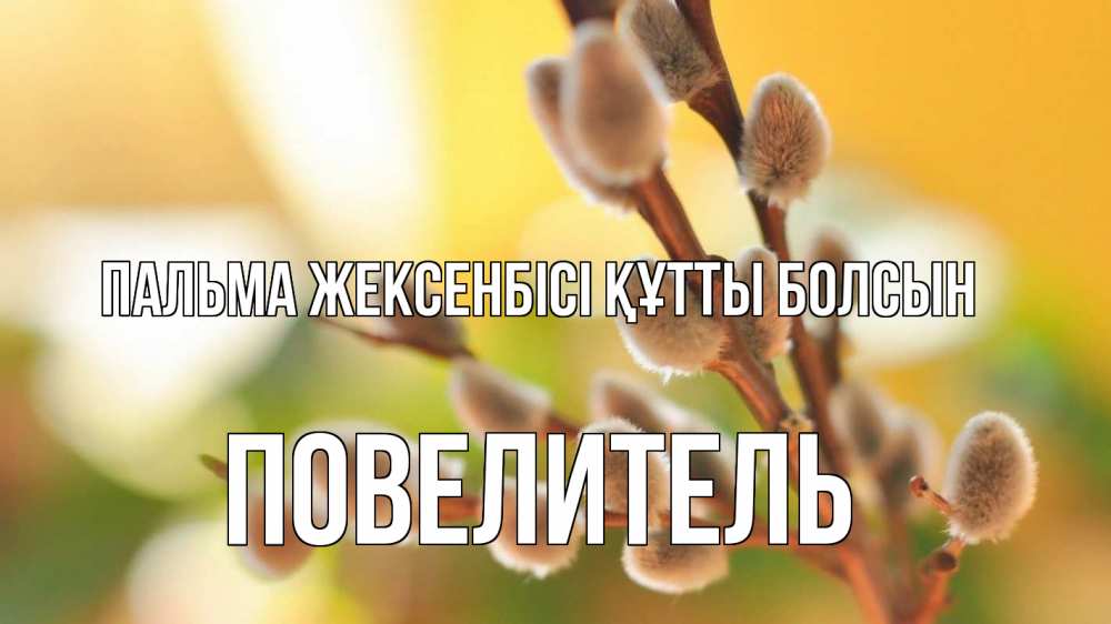 Күн сайын ашық хат с именем, Повелитель Пальма жексенбісі құтты болсын верба 1 Онлайн тегін жүктеп алу тілектері бар керемет карта 