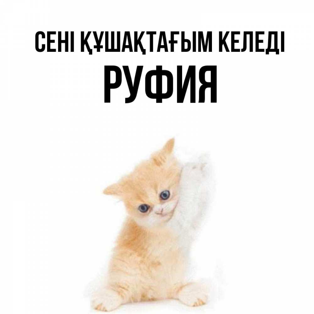 Күн сайын ашық хат с именем, РУФИЯ сені құшақтағым келеді я хочу очень скорее обнимаешек Онлайн тегін жүктеп алу тілектері бар керемет карта 