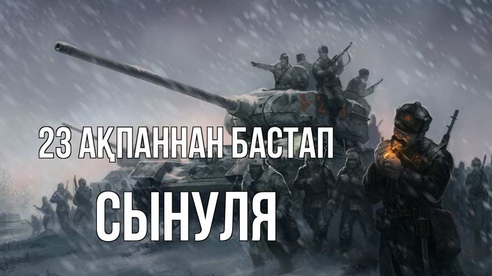 Картинка 23 ақпаннан бастап, Сынуля