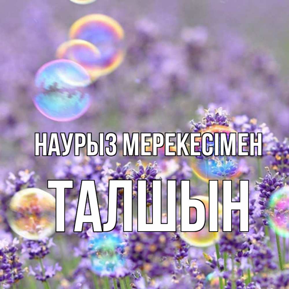 Күн сайын ашық хат с именем, ТАЛШЫН Наурыз мерекесімен цветы Онлайн тегін жүктеп алу тілектері бар керемет карта 