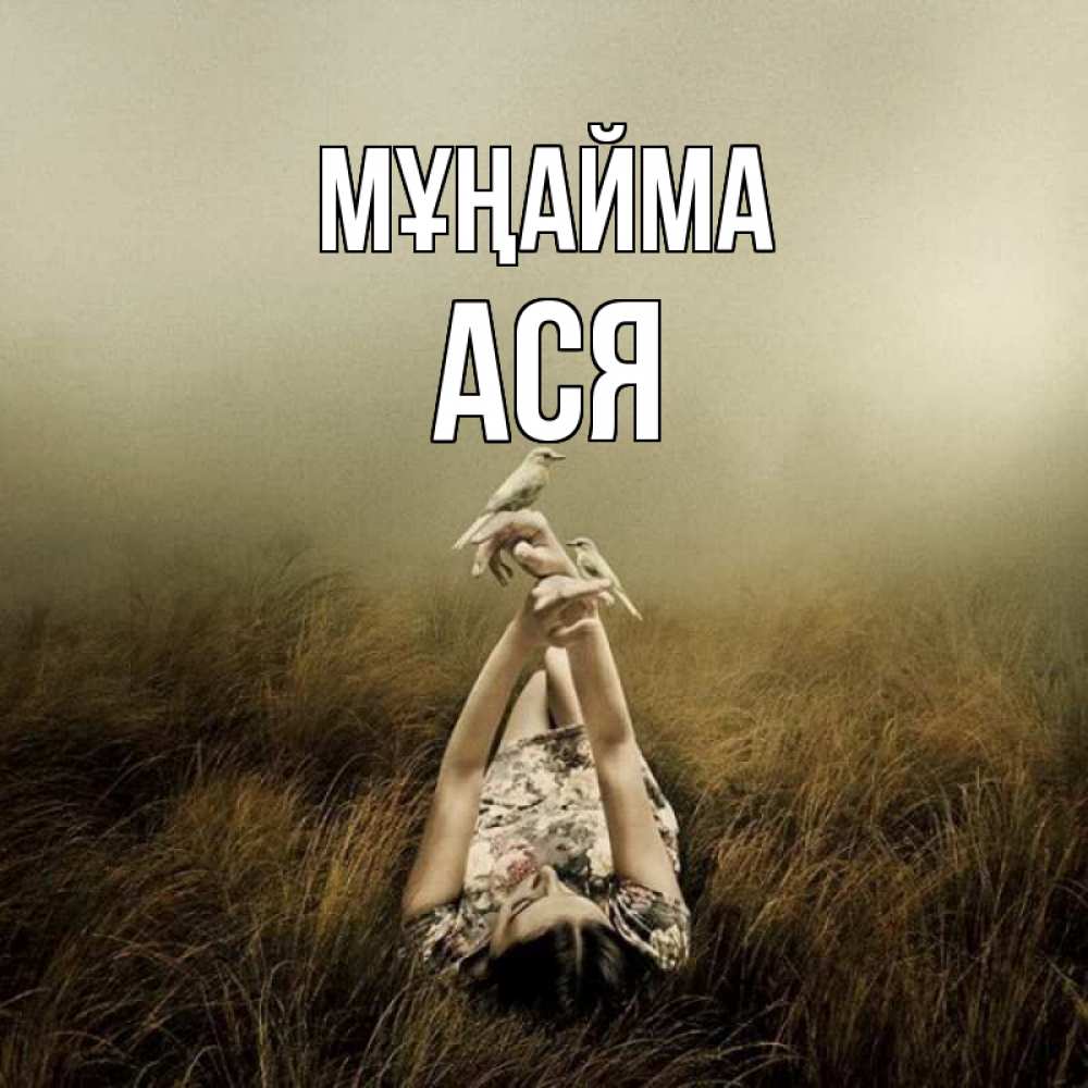 Күн сайын ашық хат с именем, Ася Мұңайма поле и туман Онлайн тегін жүктеп алу тілектері бар керемет карта 